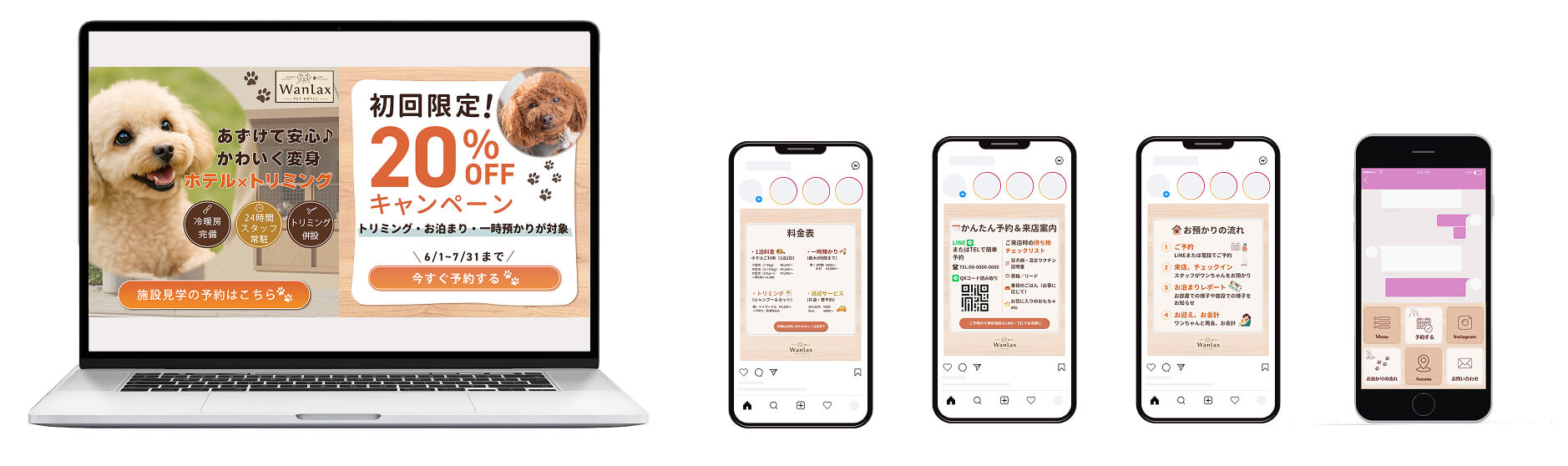 WanLax モックアップ